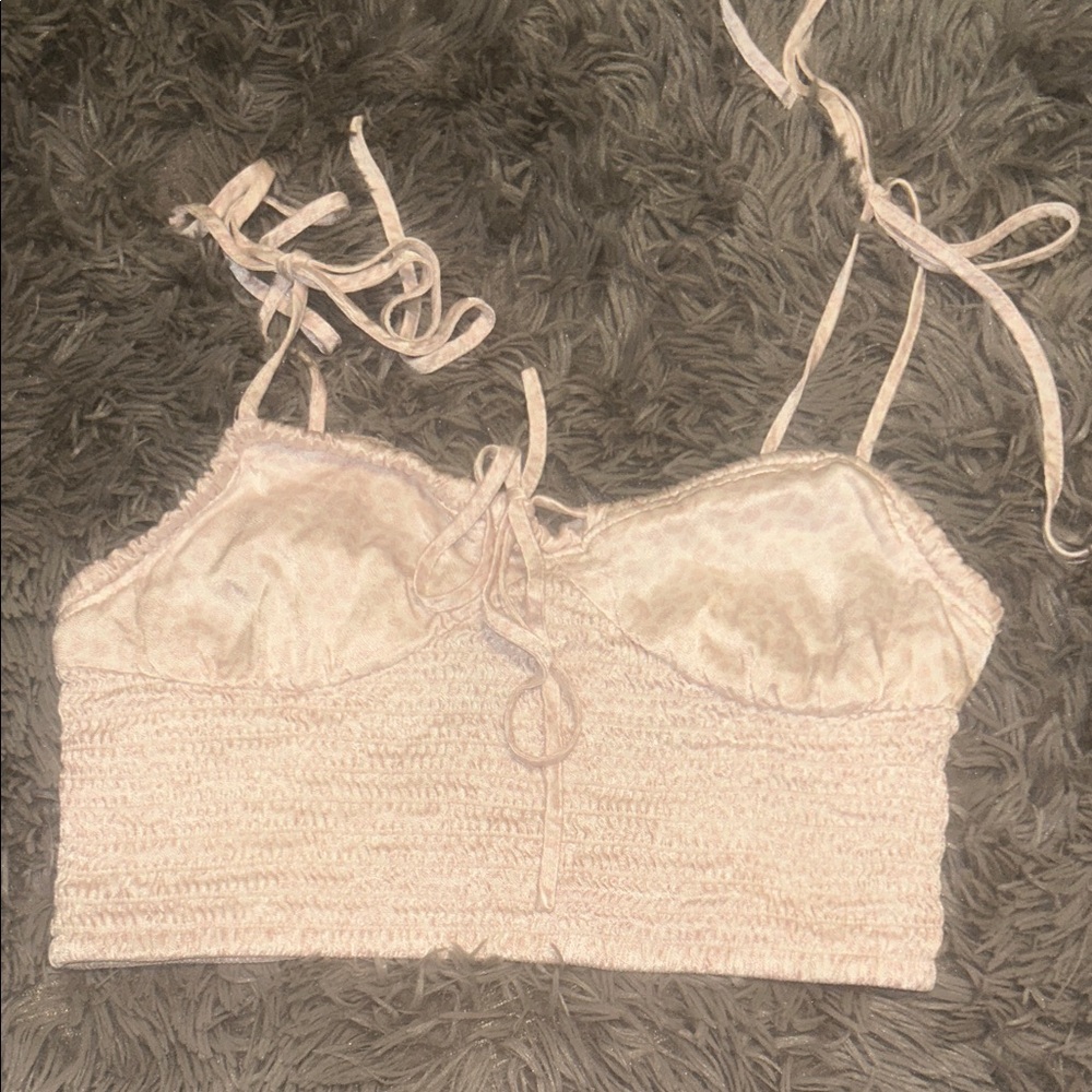 Pink leopard print Women's Top